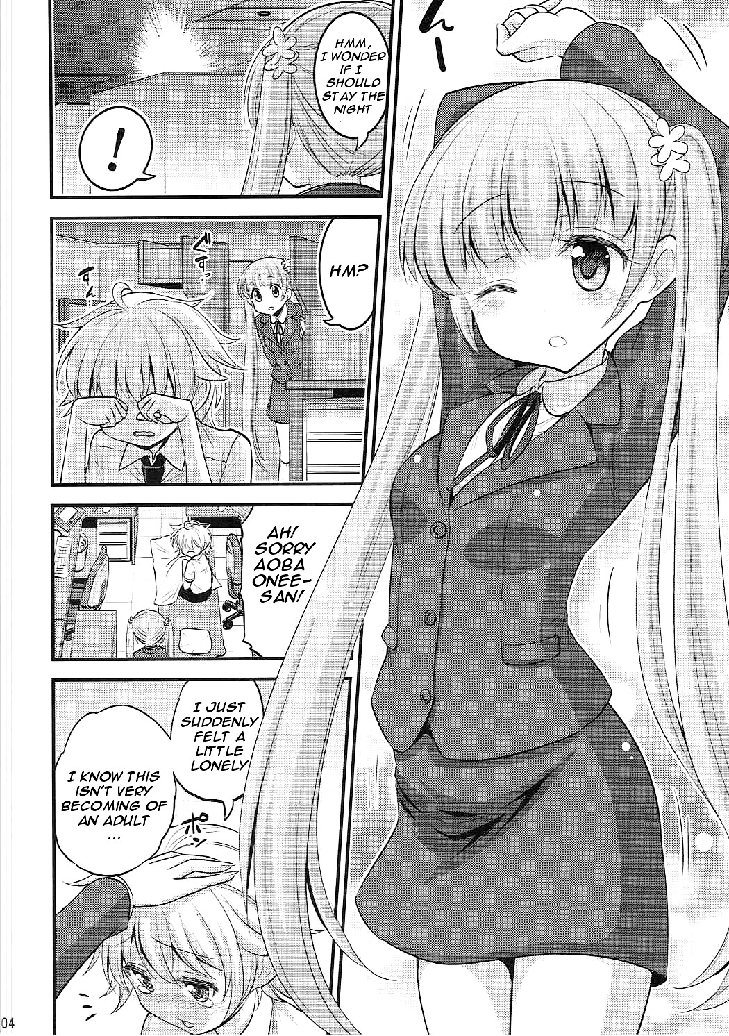 Hentai Manga Comic-Onee-chan And Shota Sleepover Days-Read-3